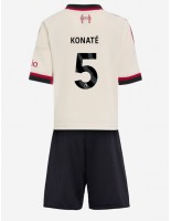 Liverpool Ibrahima Konate #5 Vieraspaita Lasten 2025-26 Lyhythihainen (+ shortsit)